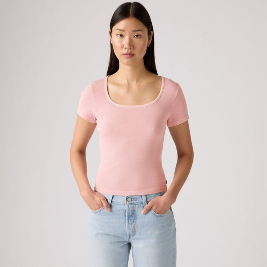 LEVI'S® WOMEN'S ESSENTIAL SQUARE NECK TEE - MULTI COLOUR