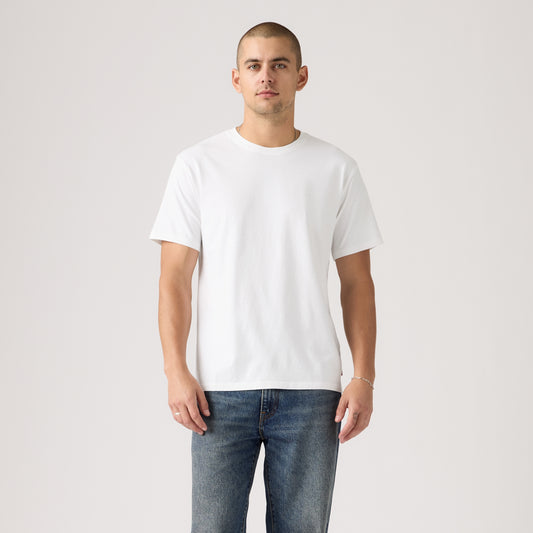 LEVI'S® MEN'S RELAXED FIT SHORT-SLEEVE GRAPHIC T-SHIRT - MED INDIGO - WORN IN
