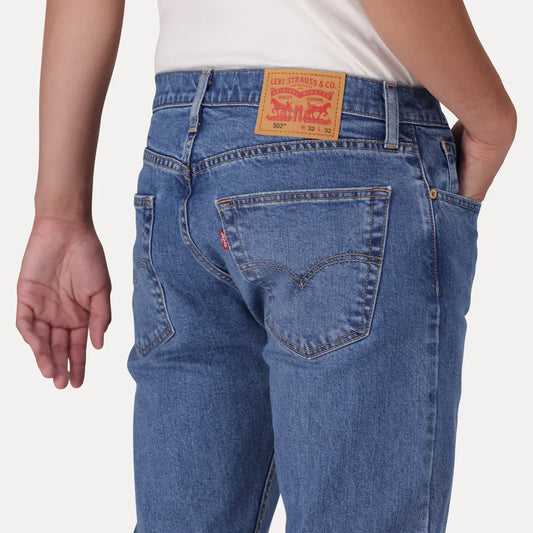 LEVI'S® MEN'S 502™ TAPER JEANS - DARK INDIGO - WORN IN