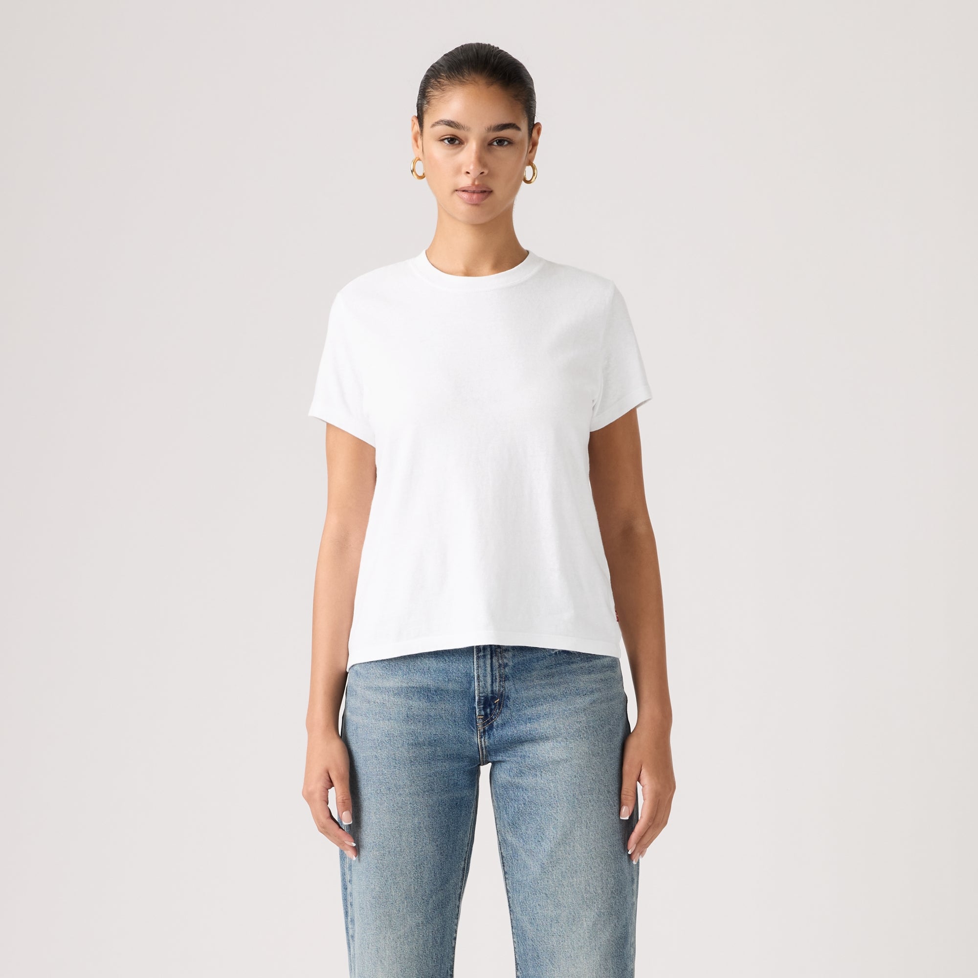 LEVI'S® WOMEN'S FAVORITE SLUB TEE - WHITE