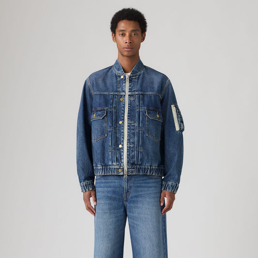 LEVI’S® X SACAI MEN'S BLOUSON JACKET - VINTAGE BLUE