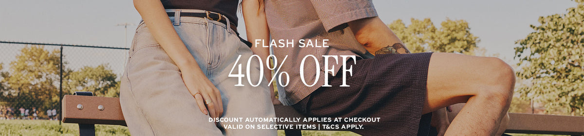 Flash Sale - 40% Off