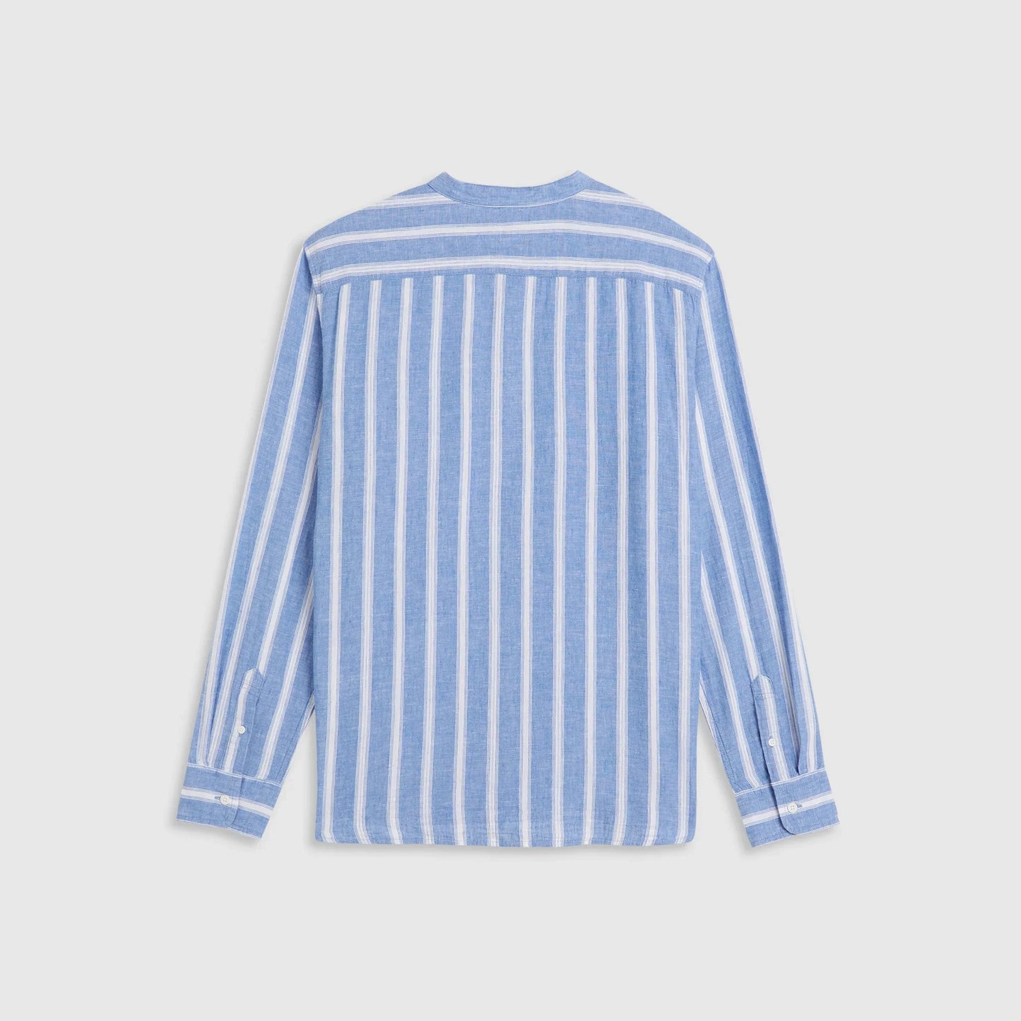 LEVI'S® MEN'S BANDED COLLAR 1 POCKET SHIRT - BLUE