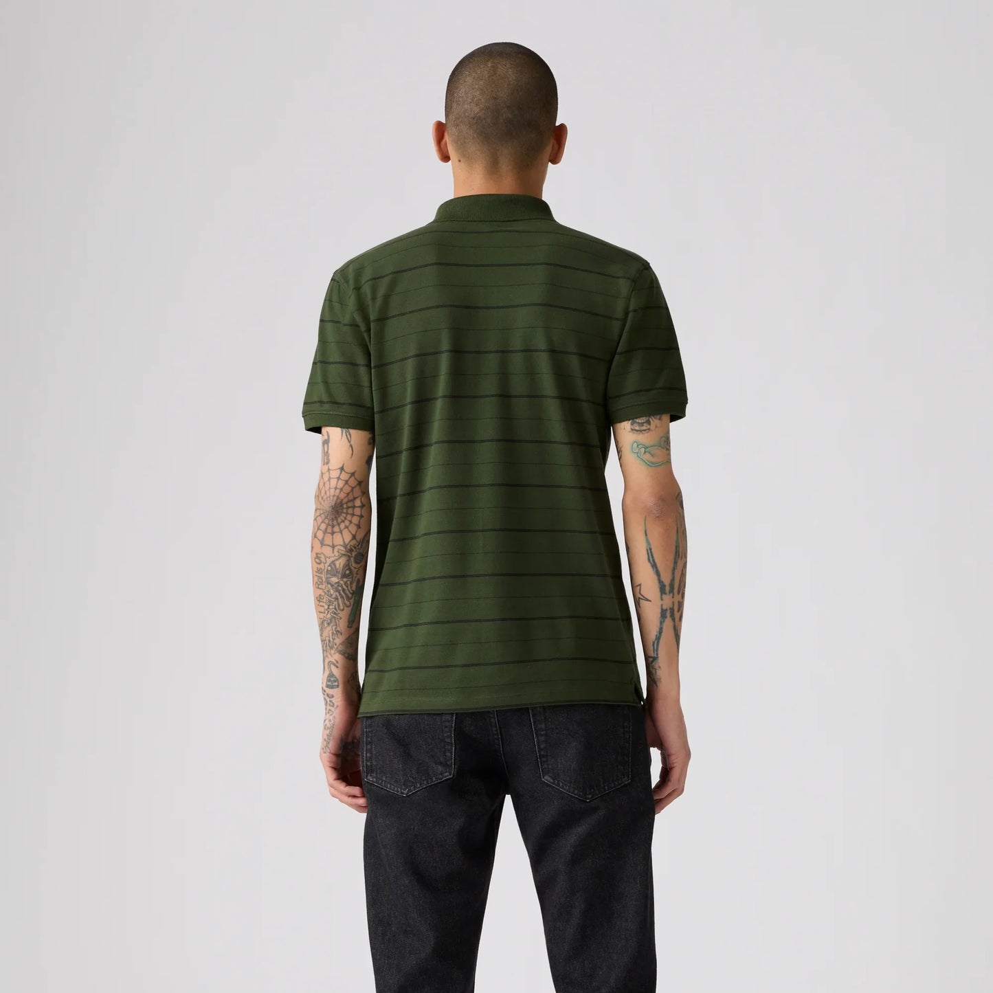 LEVI'S® MEN’S SLIM HOUSEMARK POLO SHIRT - GREEN