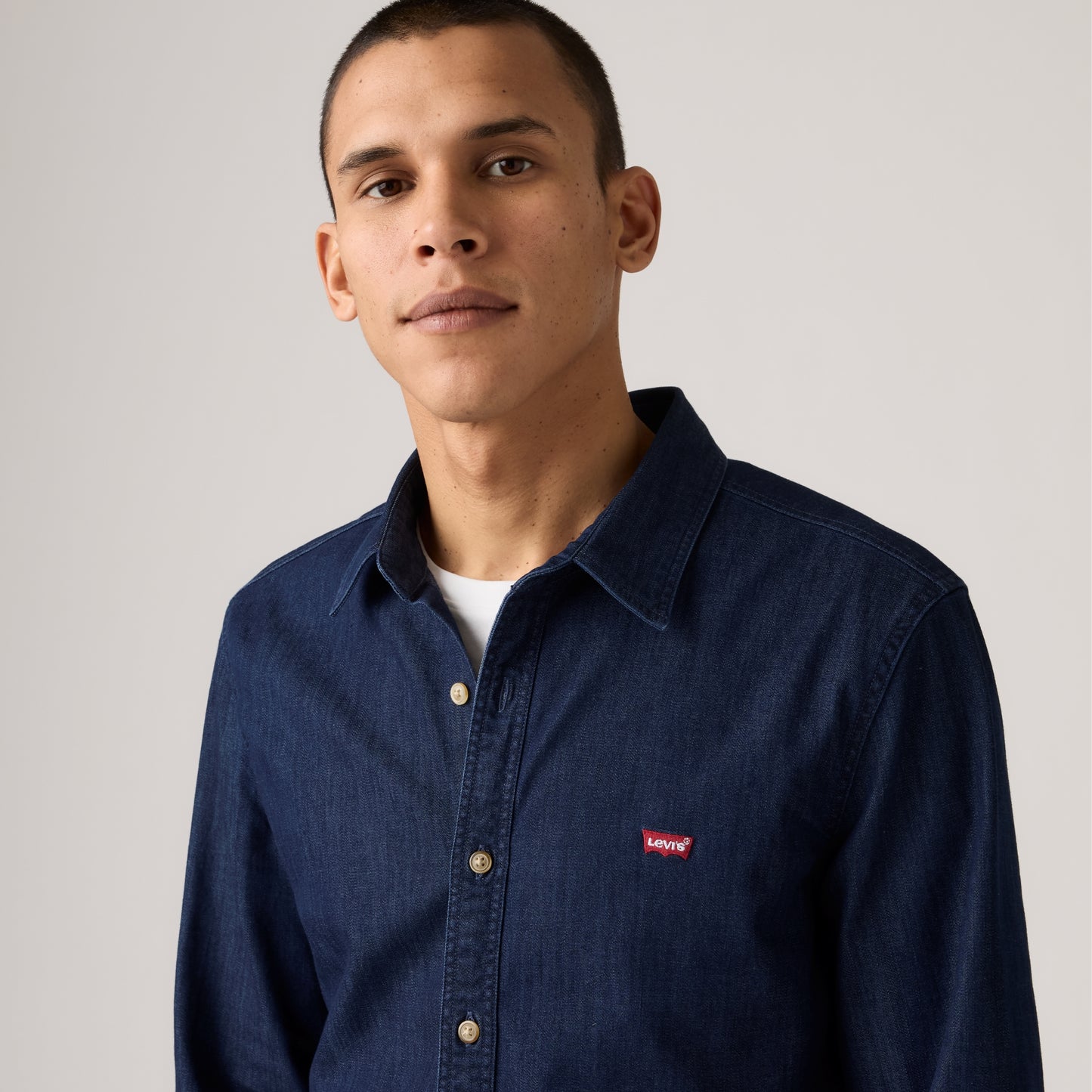 LEVI'S® MEN'S BATTERY HOUSEMARK SLIM FIT SHIRT - MULTI COLOUR