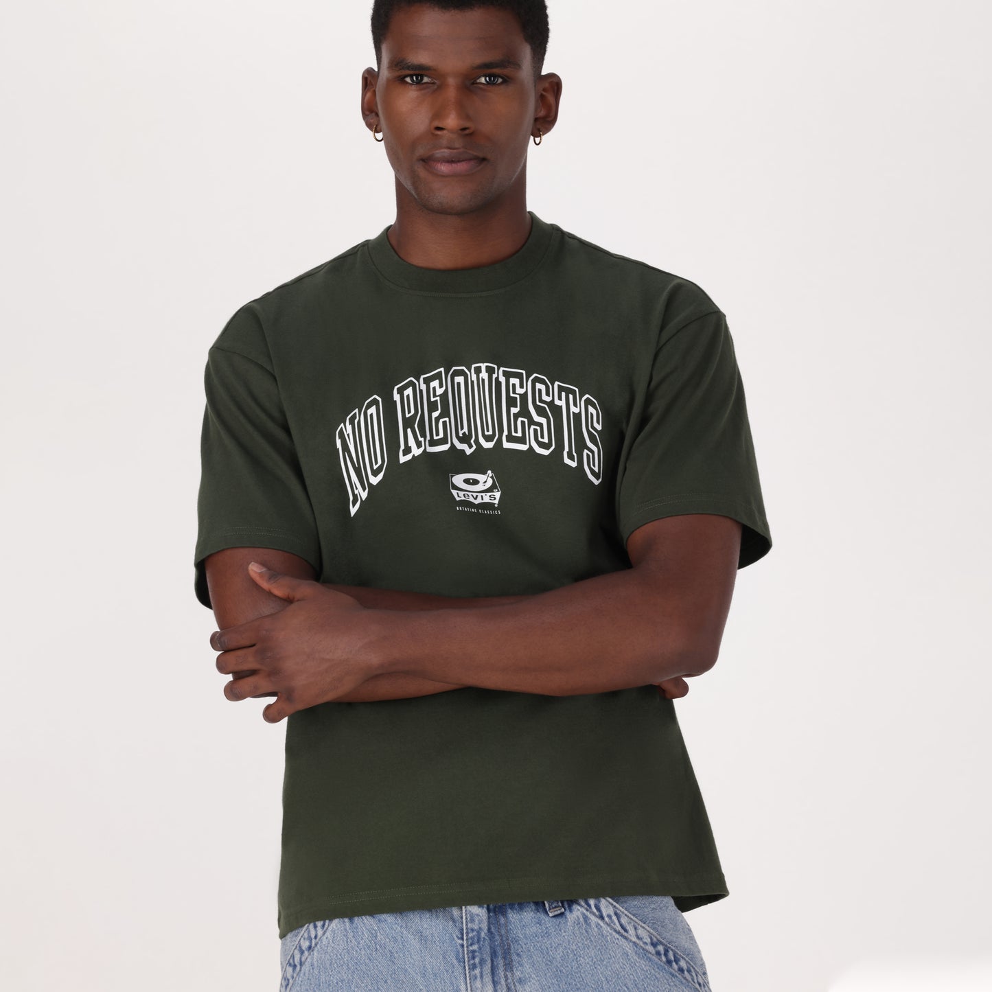 LEVI'S® MEN'S GRAPHIC BOXY TEE - GREEN
