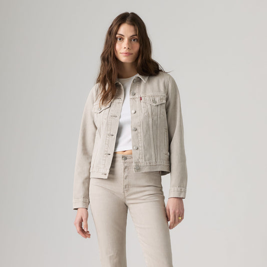 LEVI'S® WOMEN'S ORIGINAL TRUCKER JACKET - REDS
