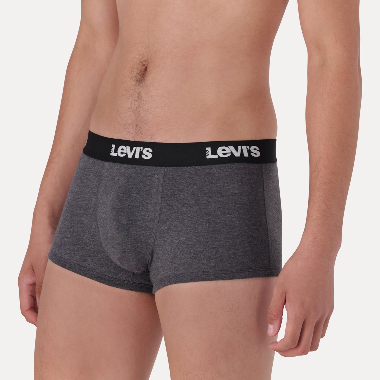 LEVI'S® MEN'S SOLID TRUNKS (2 PACK) - BLUE