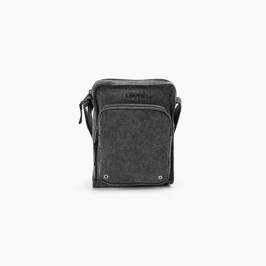 LEVI'S® MEN'S SMALL ZIP CROSSBODY BAG - GREY