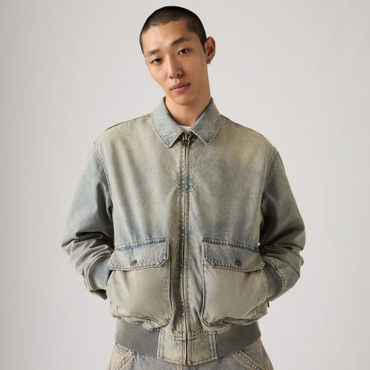 LEVI'S® MEN'S CORTLAND JACKET - MED INDIGO - WORN IN