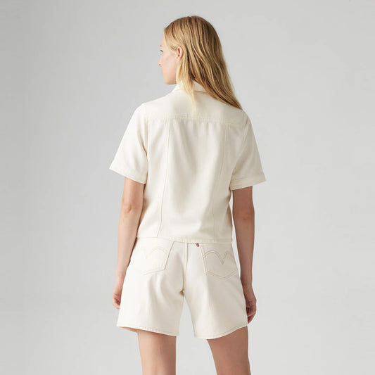 LEVI'S® WOMEN'S RINOA CAMP SHIRT - WHITE