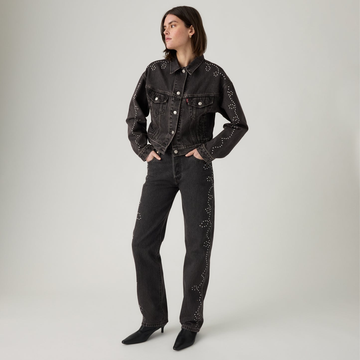 LEVI'S® WOMEN'S 501® '90S JEANS - MED INDIGO - WORN IN