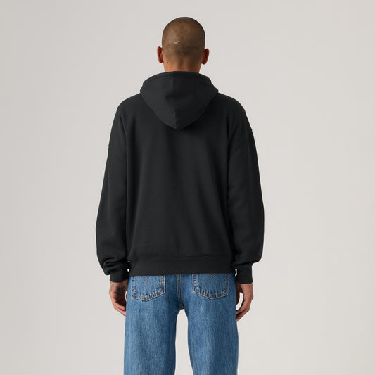 LEVI'S® MEN'S BOXY GRAPHIC CREW HOODIE - RED