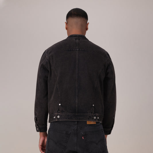 LEVI'S® MEN'S TWISTED MOTO JACKET - BLACK