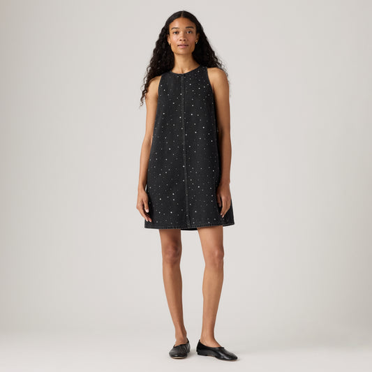 LEVI'S® WOMEN'S '90S SHIFT DRESS - BLACK