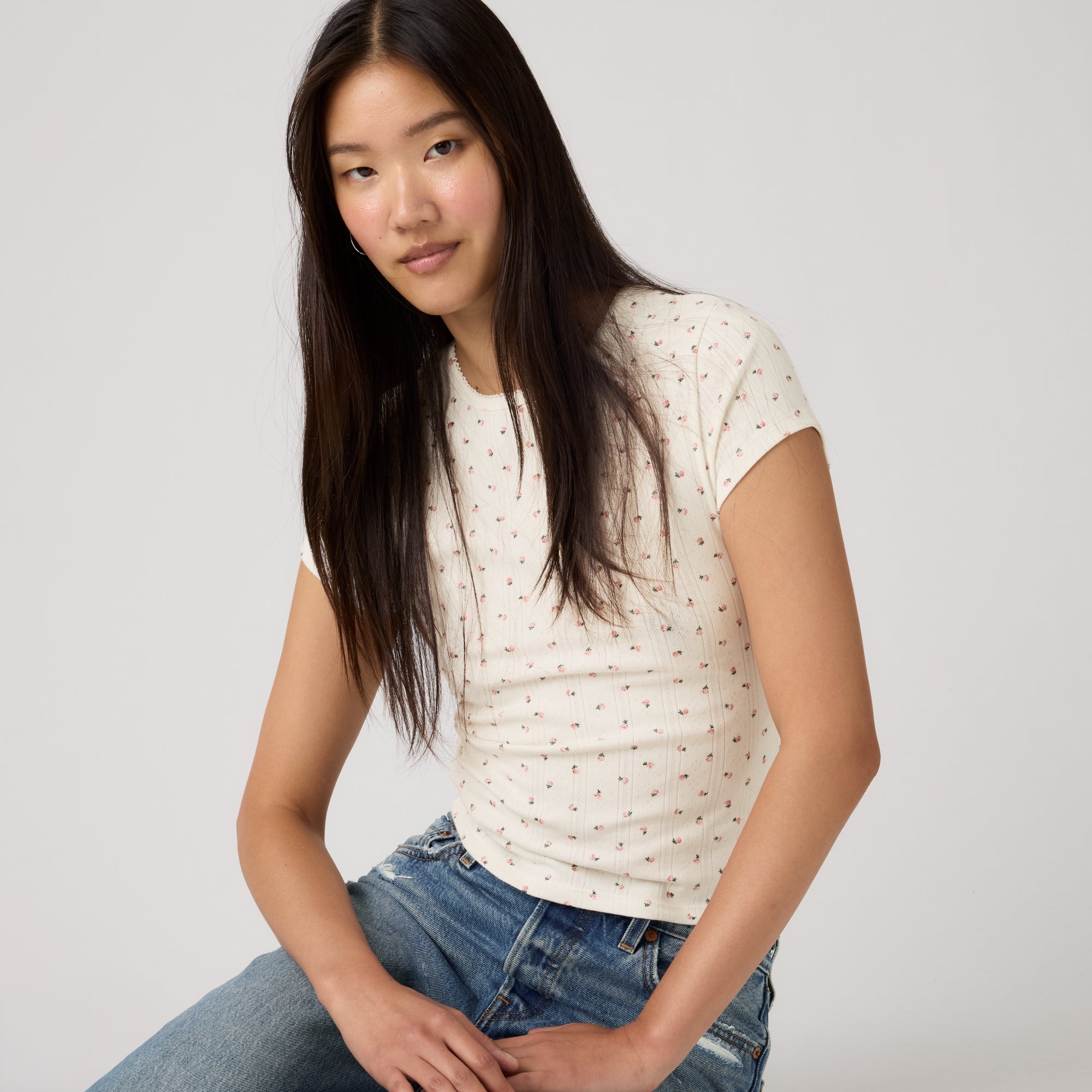 LEVI'S® WOMEN'S DRY GOODS TEE - MULTI COLOUR
