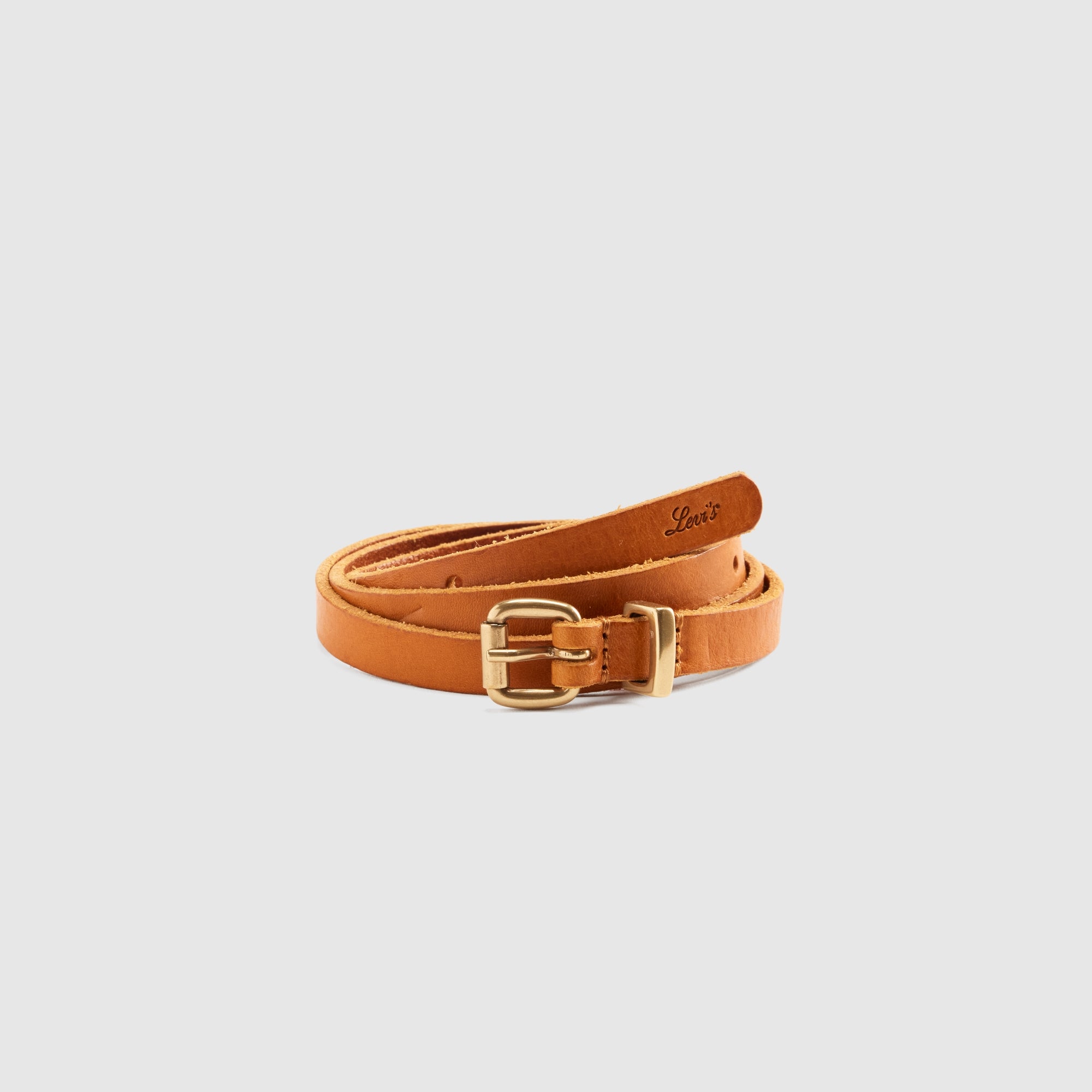 LEVI'S® WOMEN'S DILLON NARROW BELT - TAN