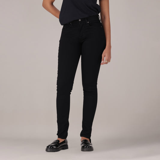 LEVI'S® WOMEN'S CURVY HIGH-RISE SUPER SKINNY - BLACK