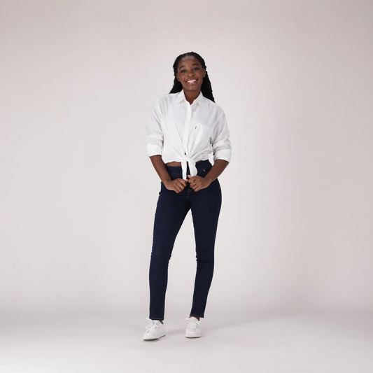 LEVI'S® WOMEN'S JEGGINGS - DARK INDIGO - FLAT FINISH