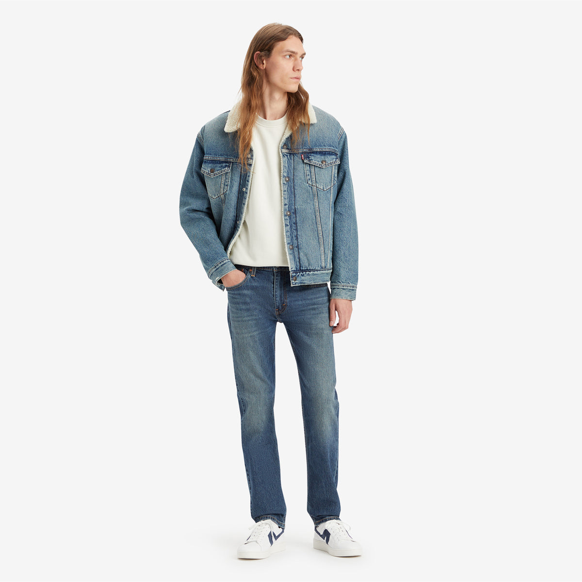 LEVI'S® MEN'S 502™ TAPER JEANS - DARK INDIGO WORN IN