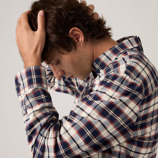 LEVI'S® MEN'S AUTHENTIC BUTTON-DOWN SHIRT - MULTI COLOUR