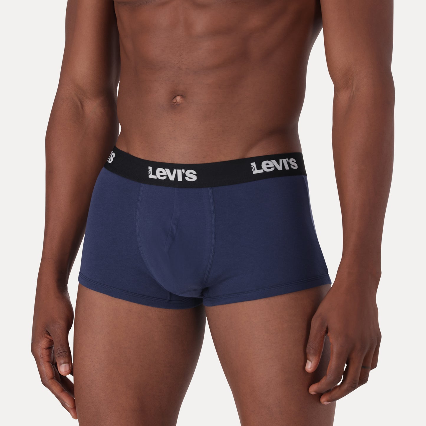 LEVI'S® MEN'S SOLID TRUNKS (2 PACK) - BLUE