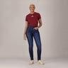 LEVI'S® WOMEN'S CURVY HIGH-RISE SUPER SKINNY - DARK INDIGO - WORN IN