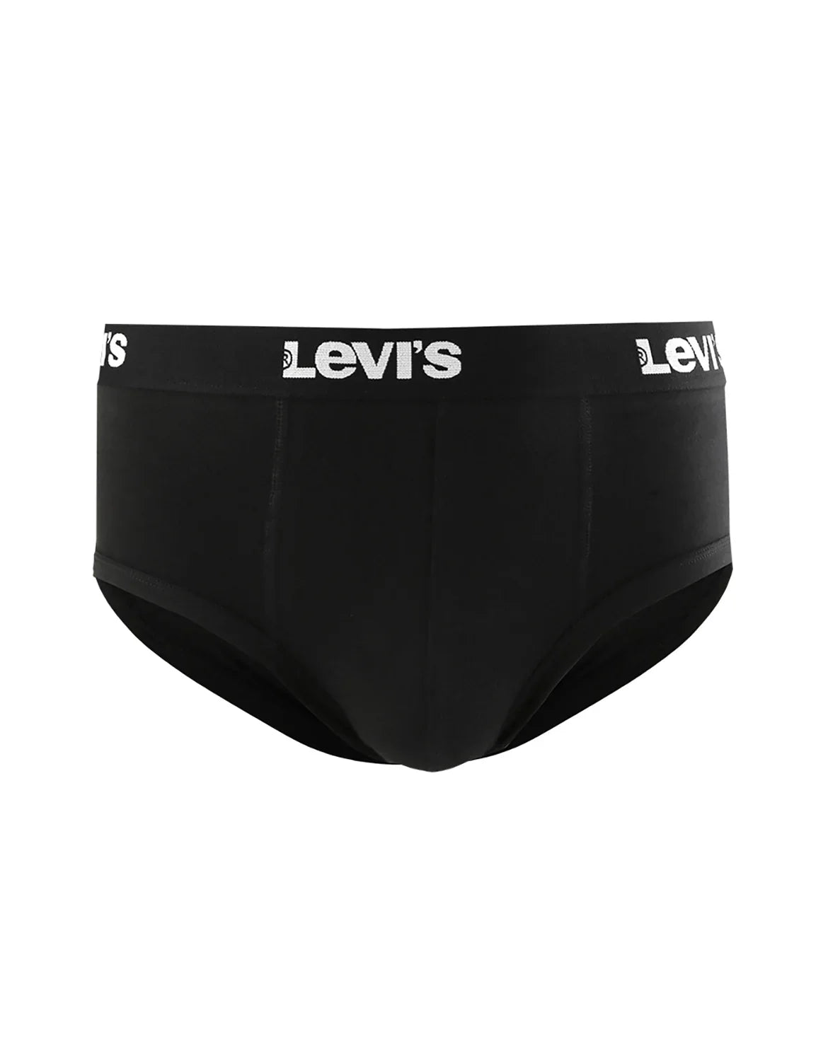 LEVI'S® MEN'S SOLID LOGO BRIEFS (2 PACK) - DARK INDIGO - FLAT FINISH