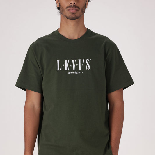 LEVI'S® MEN'S RELAXED SHORT SLEEVE GRAPHIC T-SHIRT - GREEN