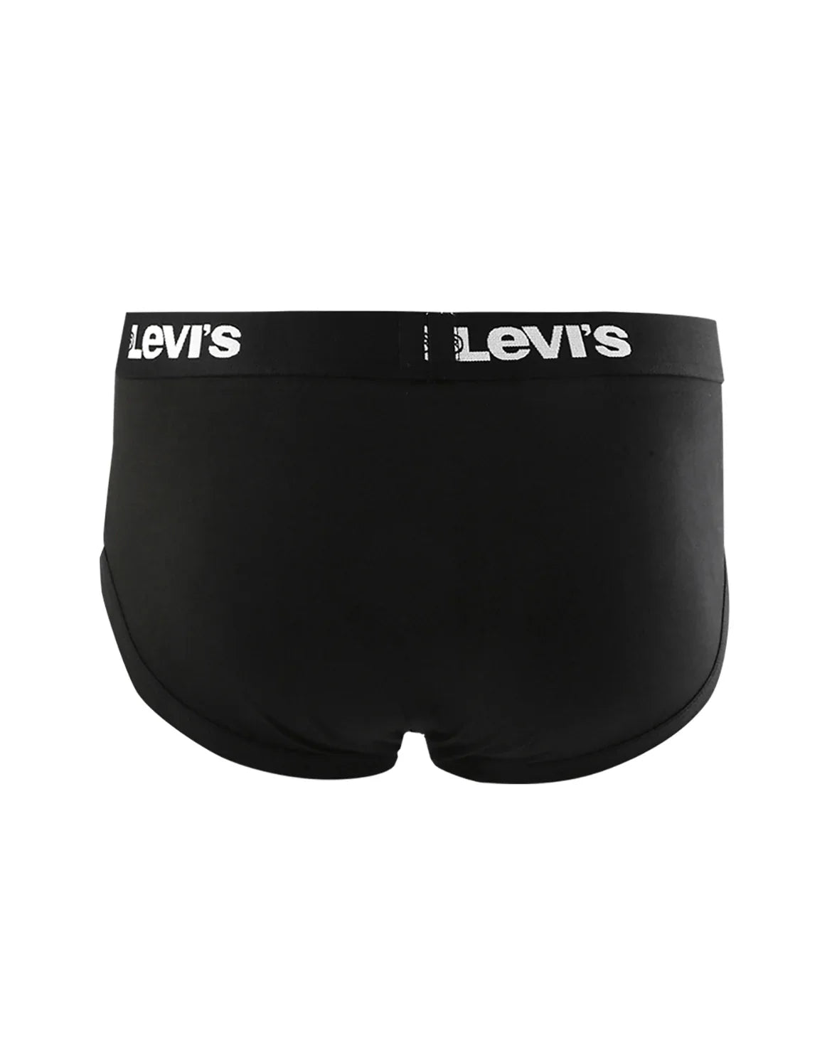 LEVI'S® MEN'S SOLID LOGO BRIEFS (2 PACK) - DARK INDIGO - FLAT FINISH