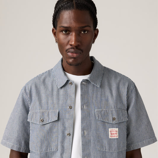 LEVI'S® MEN'S SHORT-SLEEVE WORKER SHIRT - MULTI COLOUR
