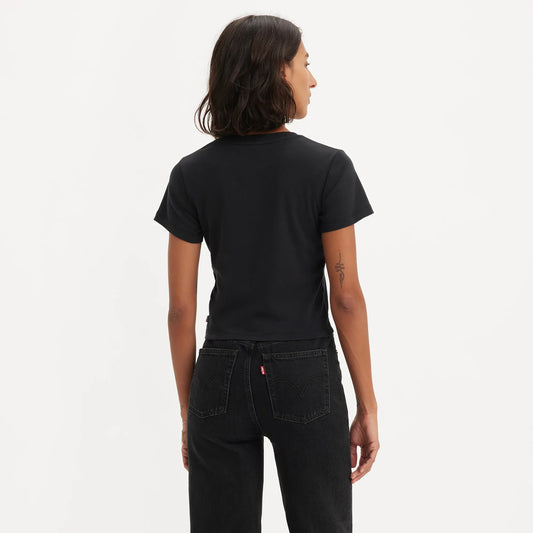 LEVI'S® WOMEN'S ESSENTIAL SPORTY T-SHIRT - BLACK