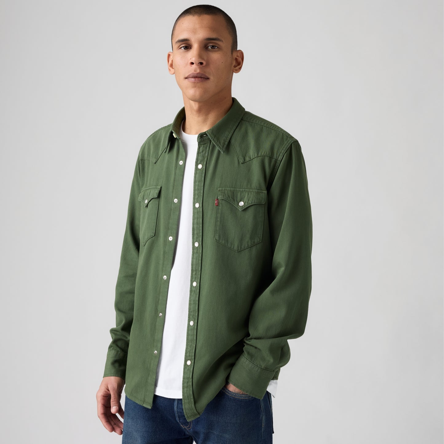 LEVI'S® MEN'S CLASSIC STANDARD FIT WESTERN SHIRT - MULTI COLOUR