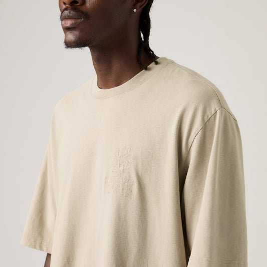 LEVI'S® MEN'S HALF-SLEEVE T-SHIRT - TAN