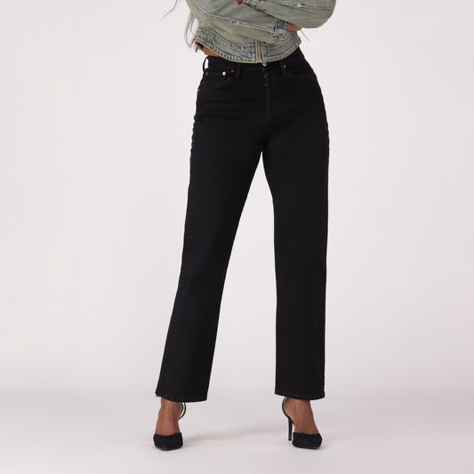 LEVI'Sยฎ WOMEN'S 501ยฎ CURVE JEANS - MED INDIGO - WORN IN