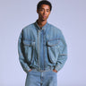 LEVI'S® BLUE TAB™ MEN'S DENIM BOMBER JACKET - BLUE