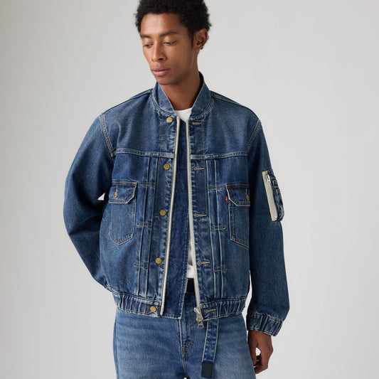 LEVI’S® X SACAI MEN'S BLOUSON JACKET - VINTAGE BLUE