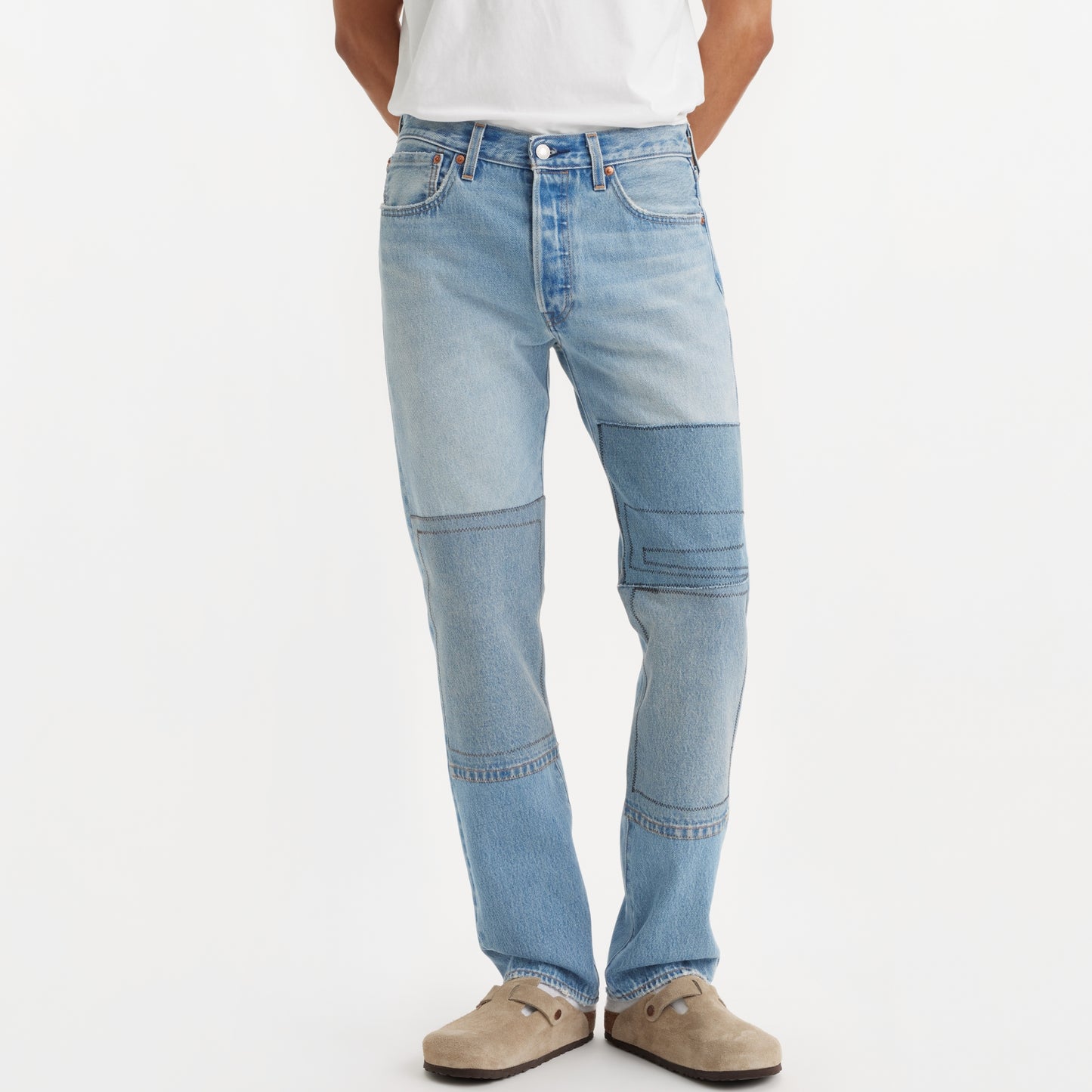 LEVI'S® MEN'S 501® ORIGINAL JEANS - MEDIUM WASH