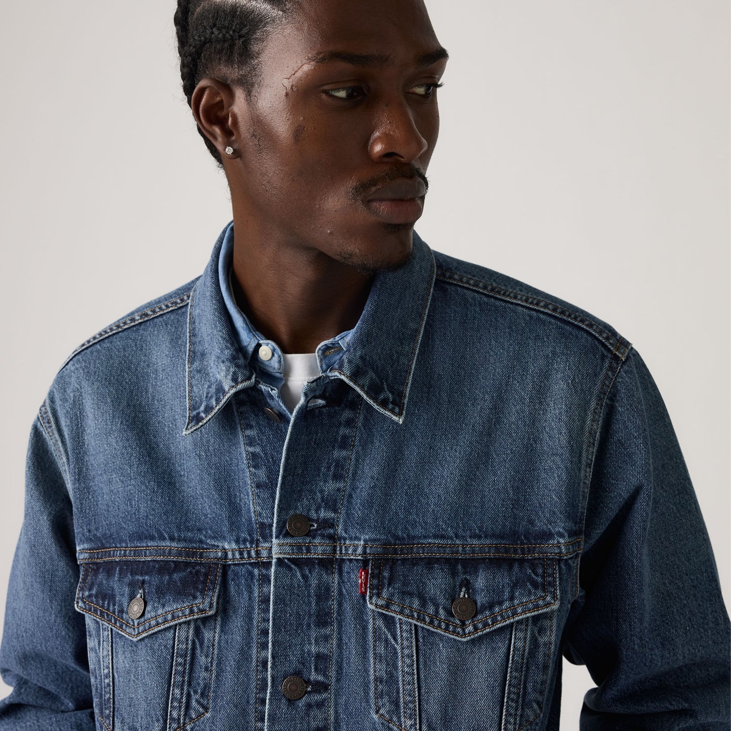 LEVI'S® MEN'S RELAXED TYPE 3 TRUCKER JACKET - MULTI COLOUR