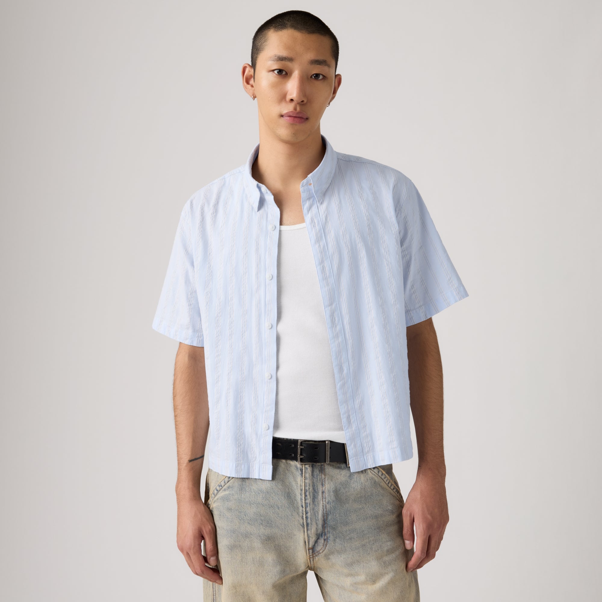 LEVI'S® MEN'S SHORT-SLEEVE LAMA BOXY SHIRT - MULTI COLOUR