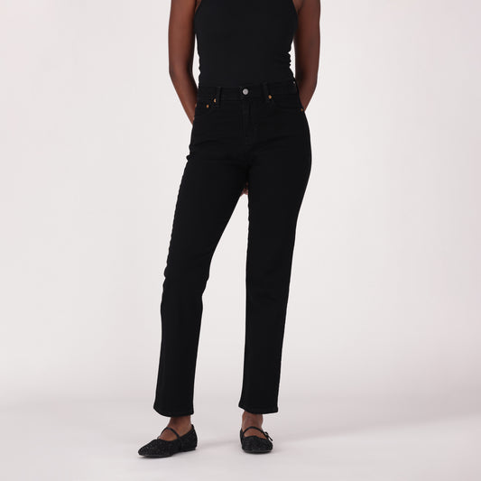 LEVI'S® WOMEN'S WEDGIE SLIM JEANS - BLACK
