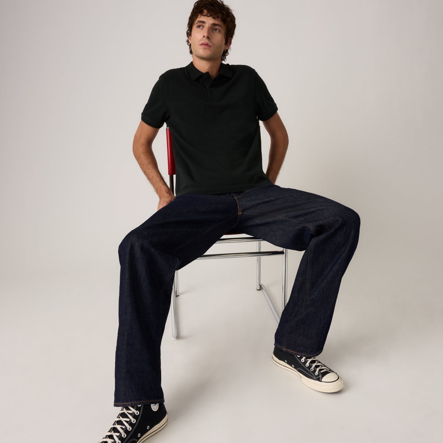 LEVI'S® MEN'S ORIGINAL POLO - BLACK