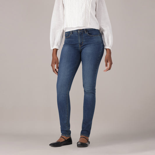 LEVI'S® WOMEN'S CURVY HIGH-RISE SUPER SKINNY - BLACK