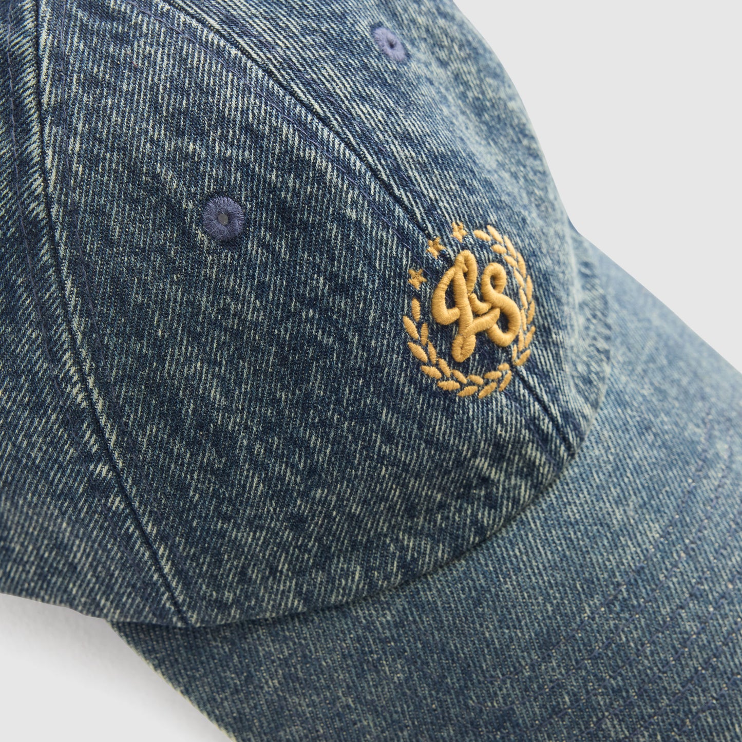 LEVI'S® WOMEN'S VARSITY BASEBALL CAP - DARK INDIGO - WORN IN