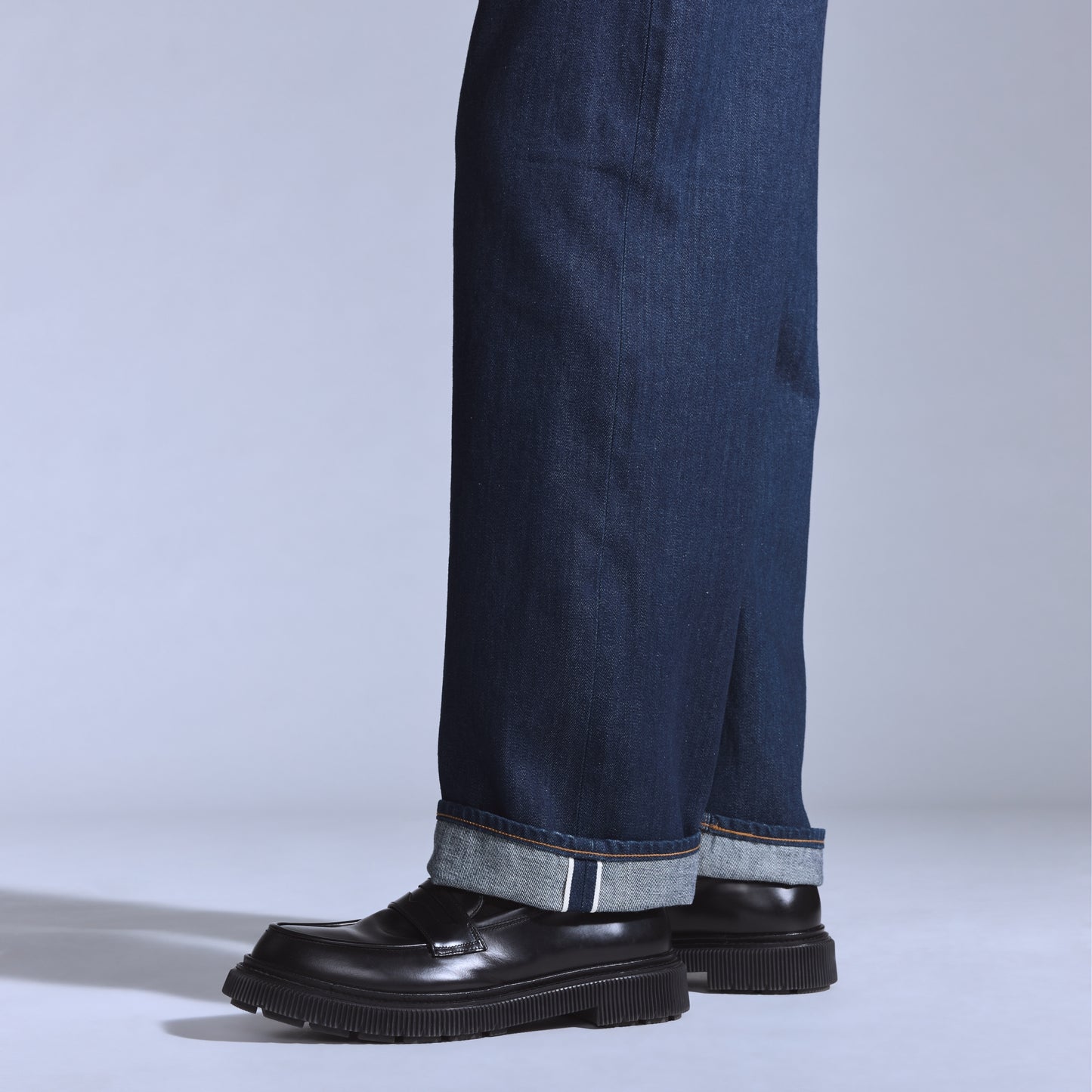 LEVI'S® BLUE TAB™ MEN'S MARKER LOOSE JEANS - MED INDIGO - WORN IN