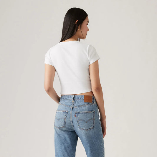 LEVI'S® WOMEN'S ESSENTIAL SPORTY T-SHIRT - WHITE