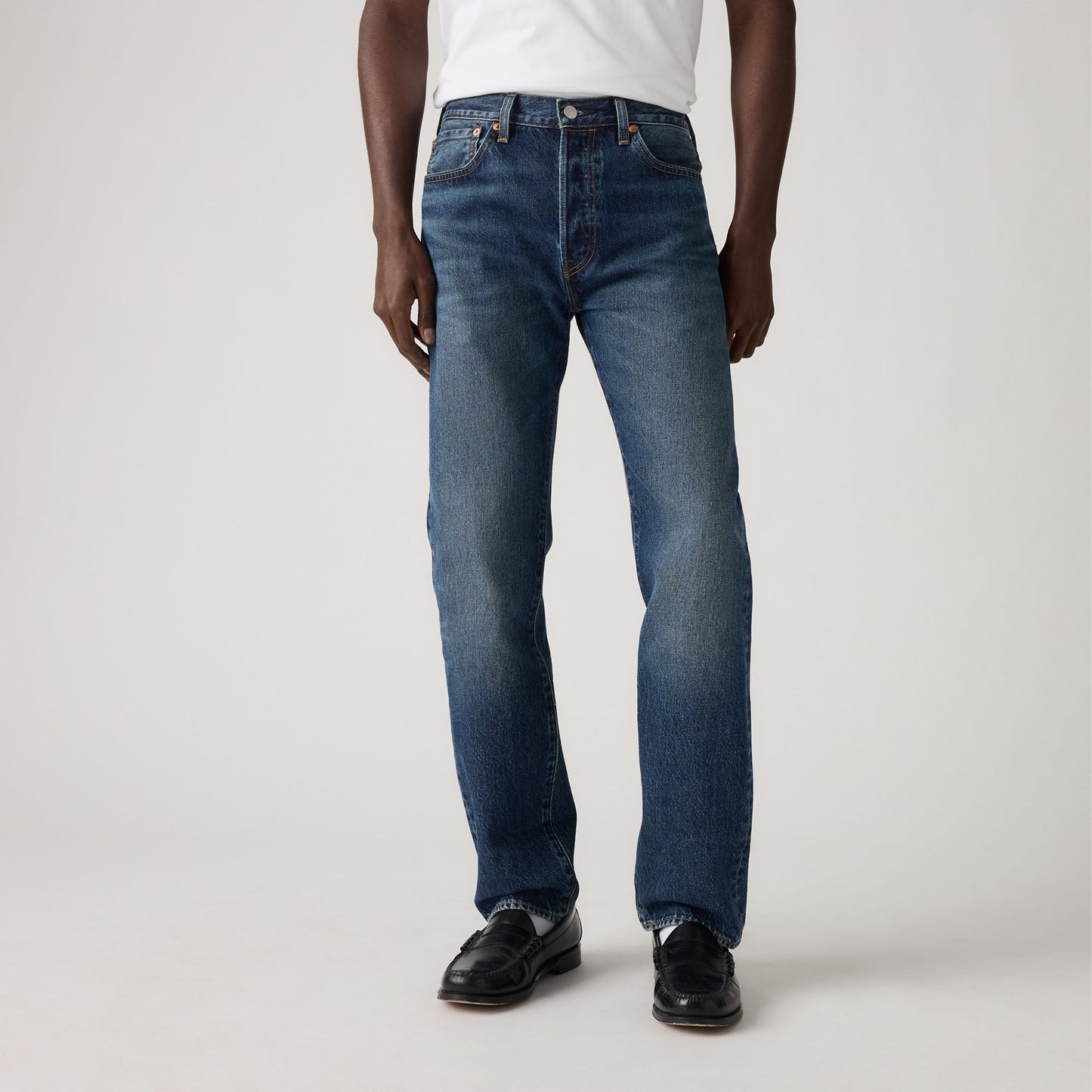 LEVI'S® MEN'S 501® ORIGINAL JEANS - DARK WASH