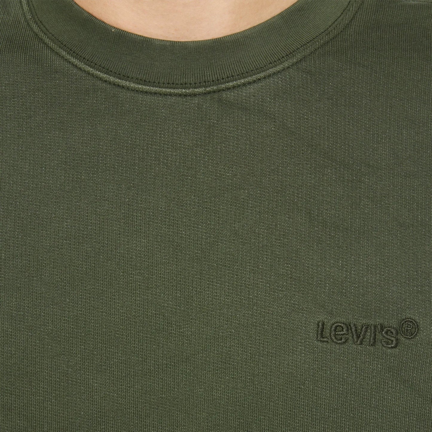 LEVI'S® MEN'S AUTHENTIC CREWNECK SWEATSHIRT - GREEN