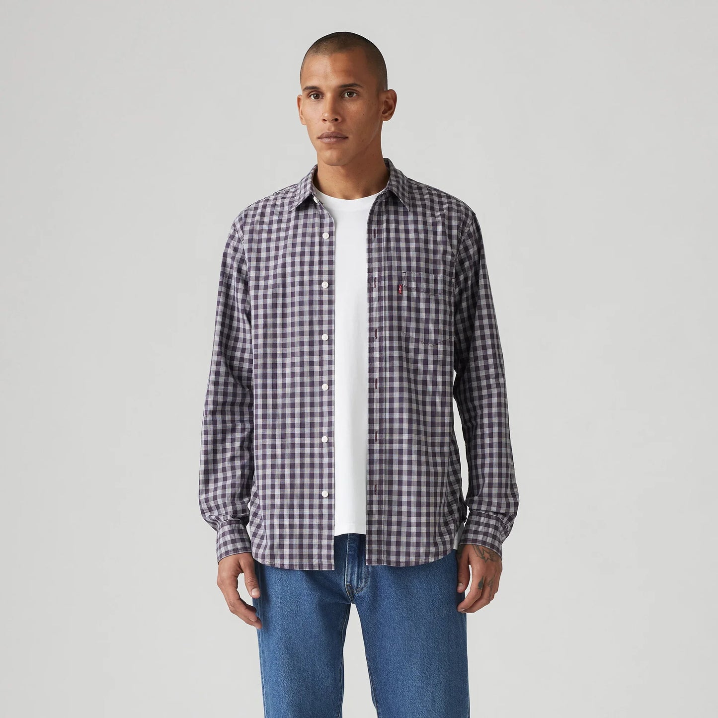 LEVI'S® MEN'S CLASSIC POCKET STANDARD FIT SHIRT - MULTI COLOUR