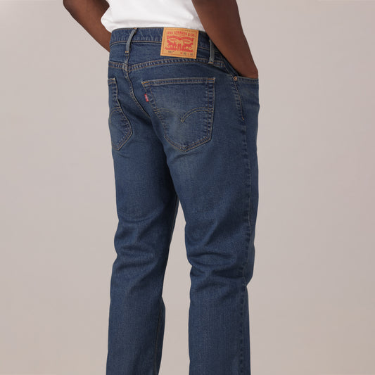 LEVI'S® MEN'S 541™ ATHLETIC TAPER JEANS - MED INDIGO - WORN IN